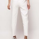 Elegantné nohavice White